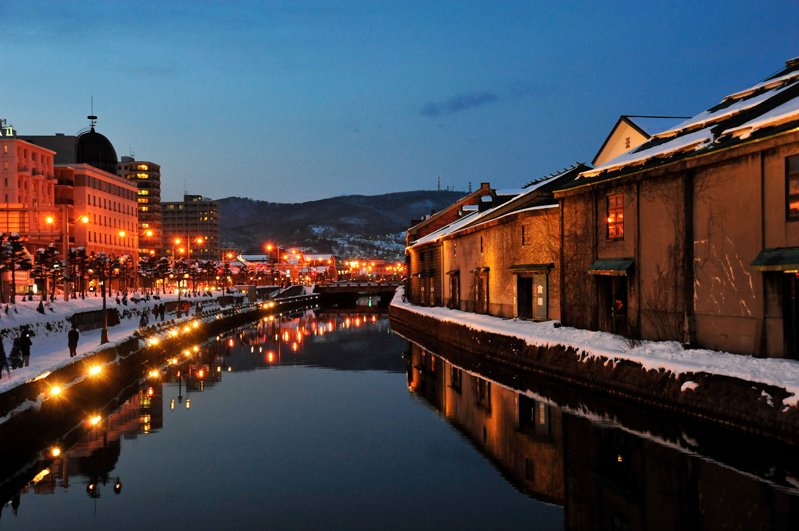 「焼印工房」小樽キャスト製作所のある小樽の風景