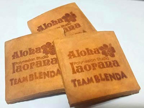 クッキーに刻印