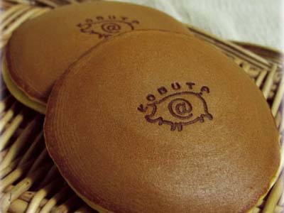 どら焼きに焼印
