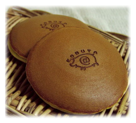 どら焼きに焼印