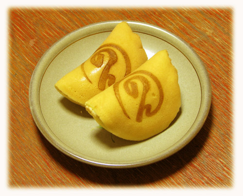どら焼き　焼印