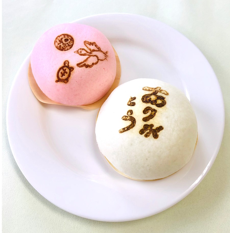 饅頭に焼印